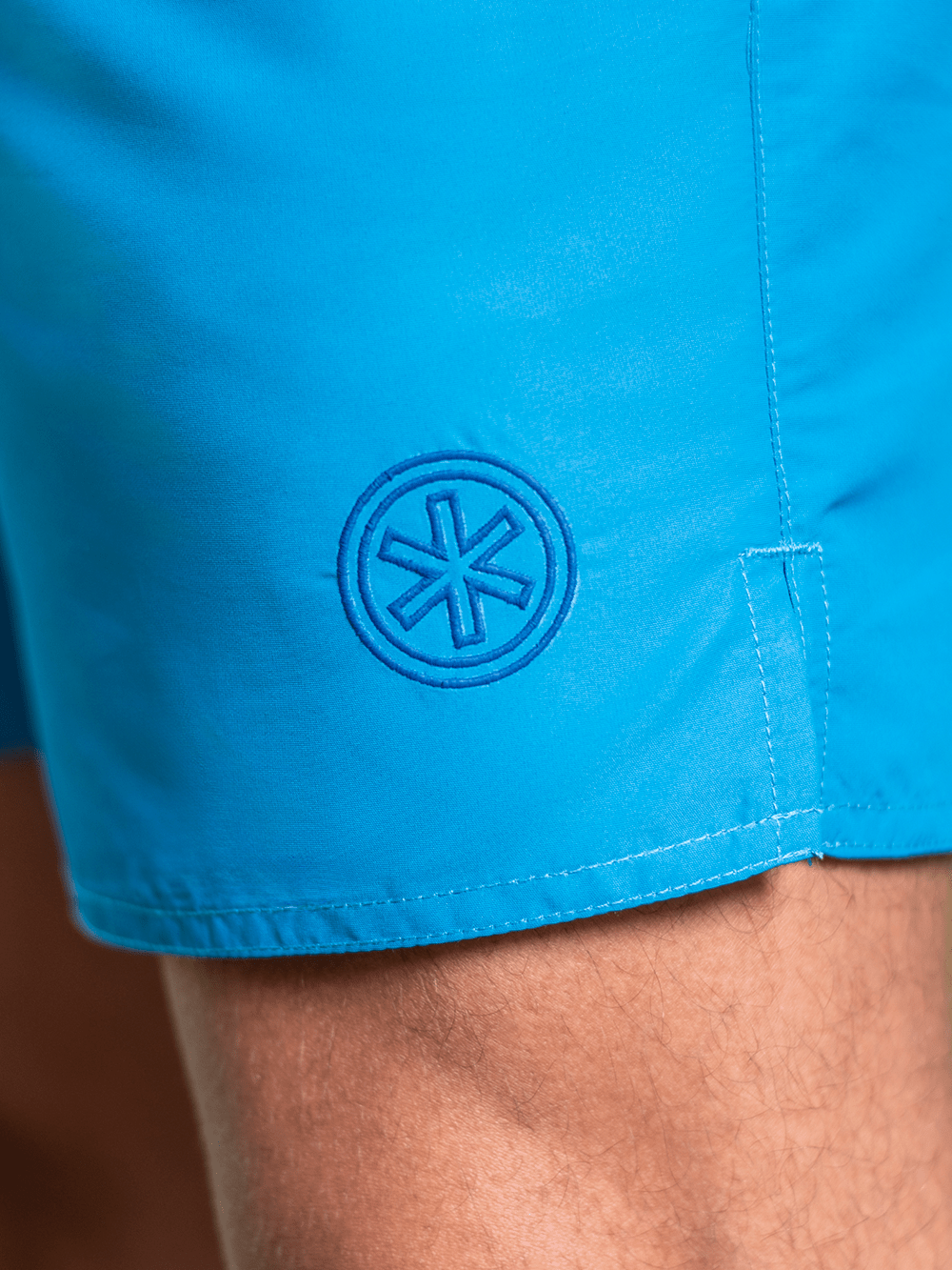 Heren Zwembroek Blauw + Gratis Microfiber boxershort
