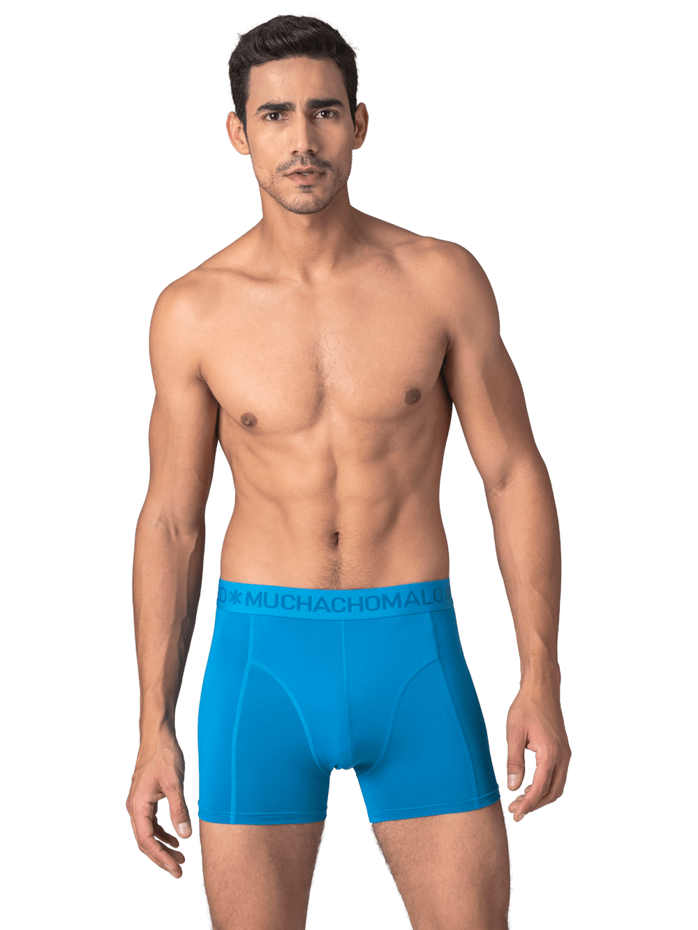 Heren Zwembroek Blauw + Gratis Microfiber boxershort