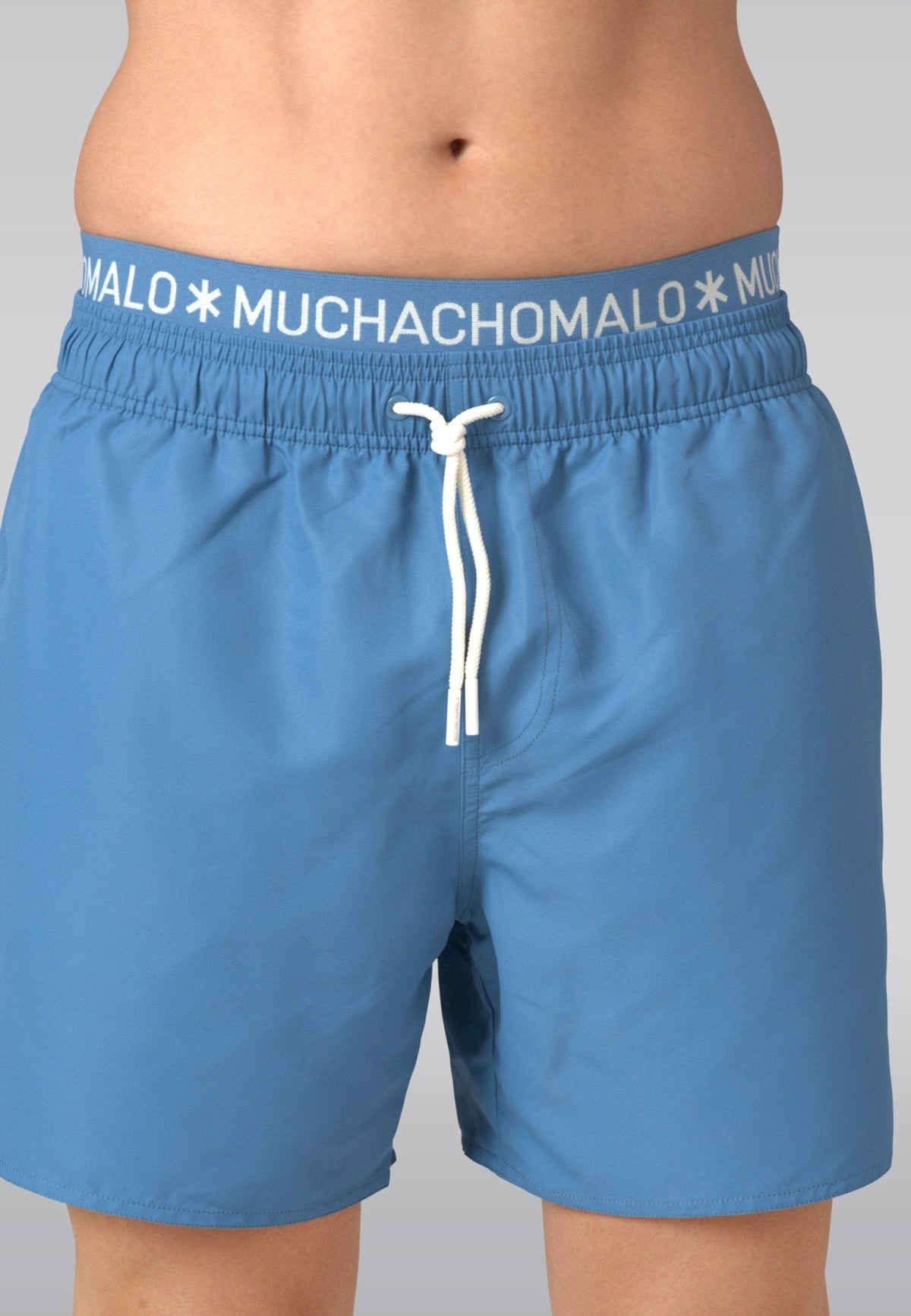 Heren zwembroek blauw