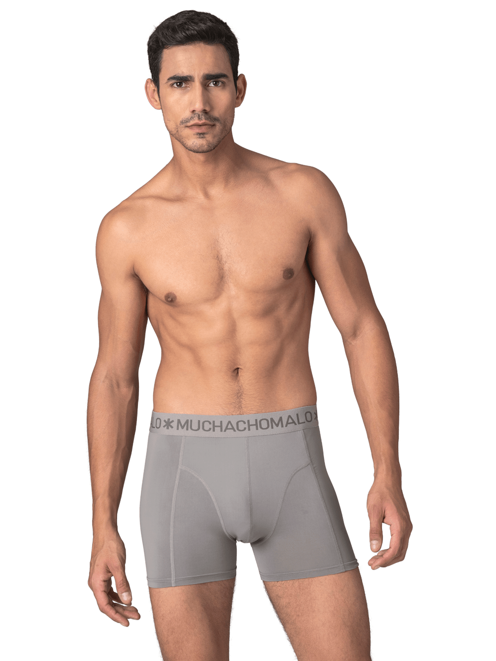 Heren Zwembroek Grijs + Gratis Microfiber boxershort