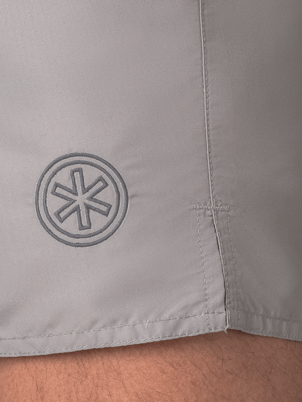 Heren Zwembroek Grijs + Gratis Microfiber boxershort