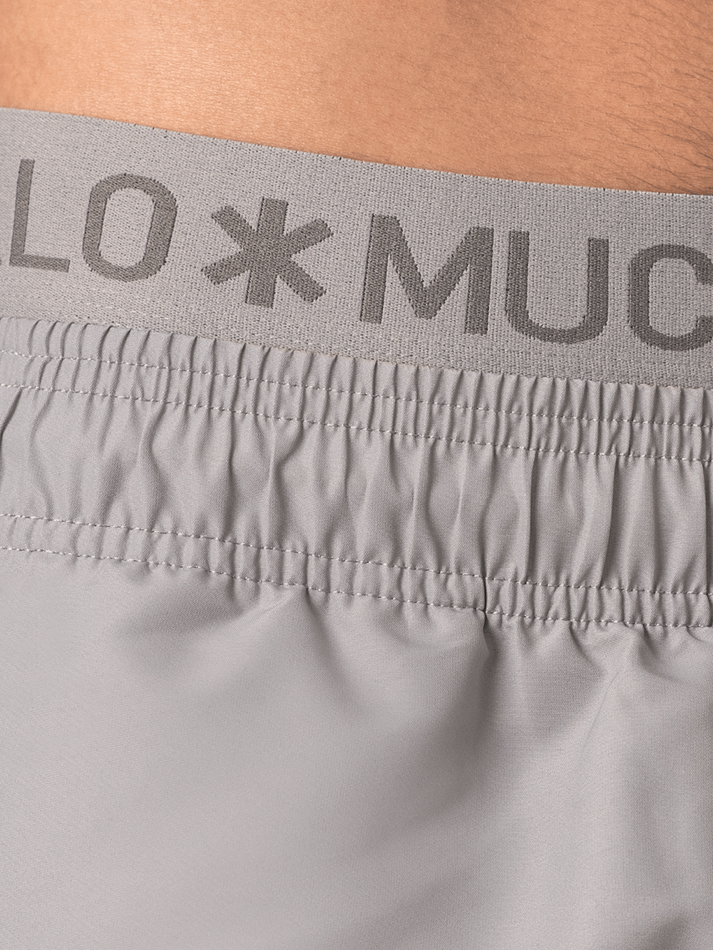 Heren Zwembroek Grijs + Gratis Microfiber boxershort