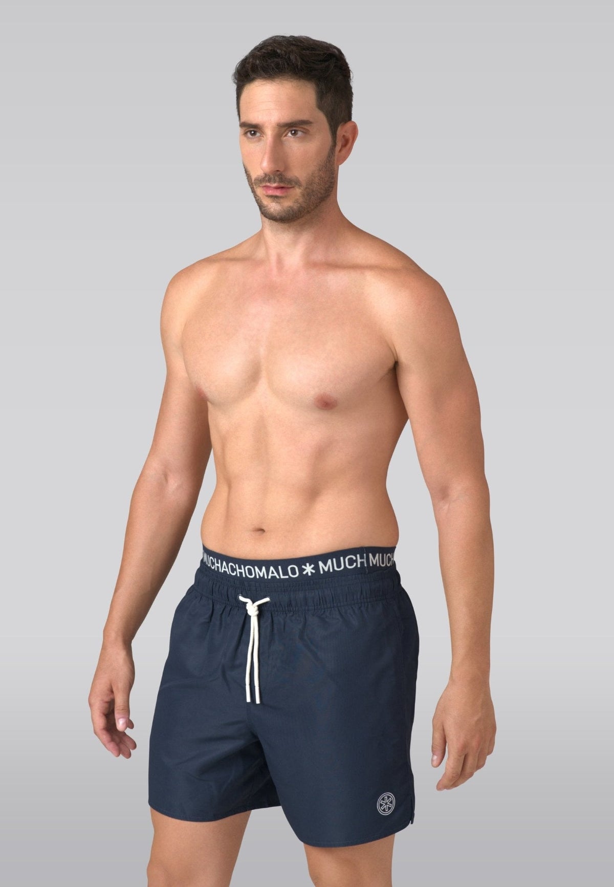 Heren zwembroek marineblauw