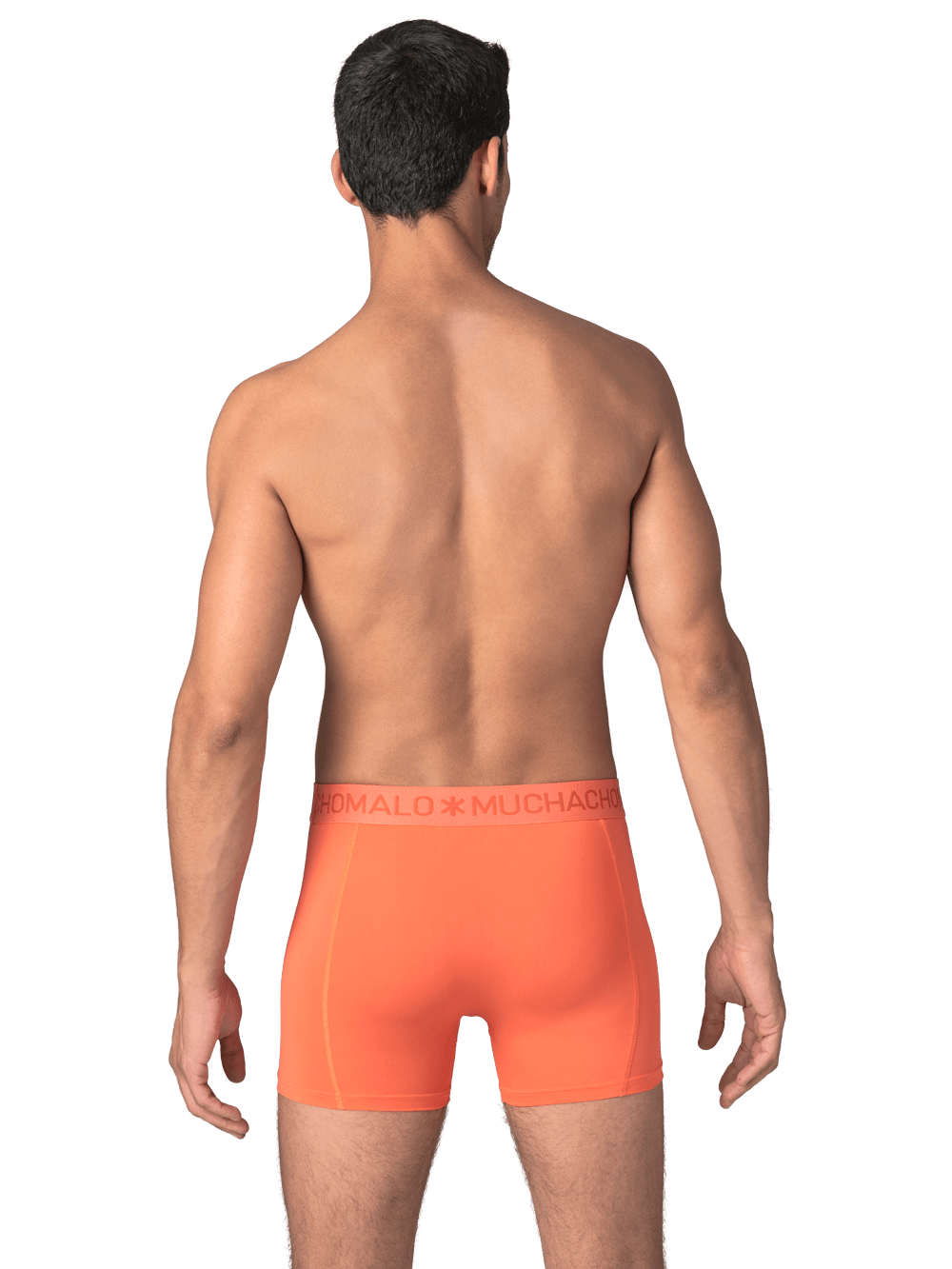 Heren Zwembroek Oranje + Gratis Microfiber boxershort