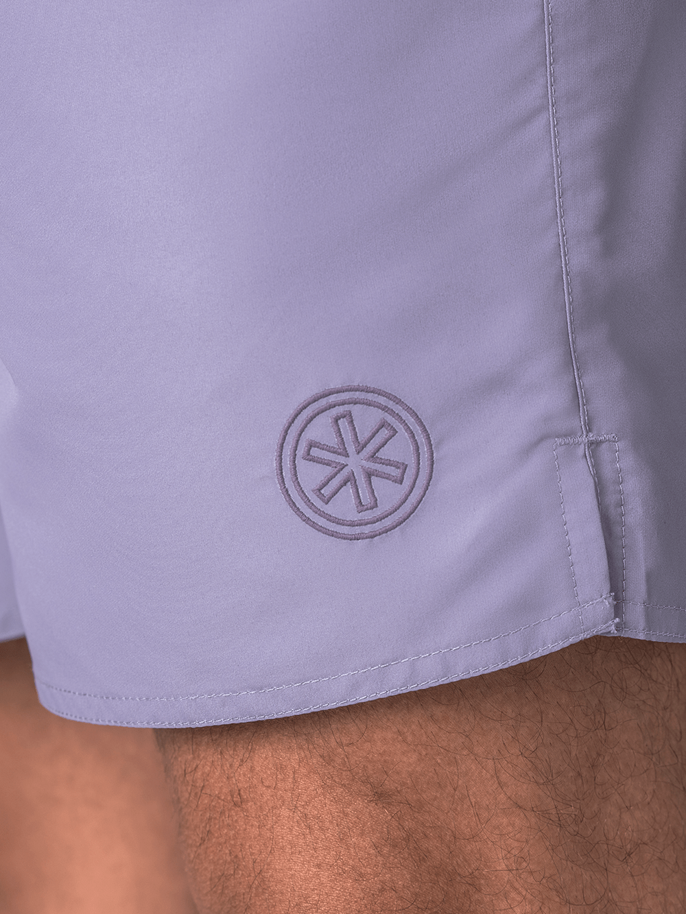 Heren Zwembroek Paars + Gratis Microfiber boxershort