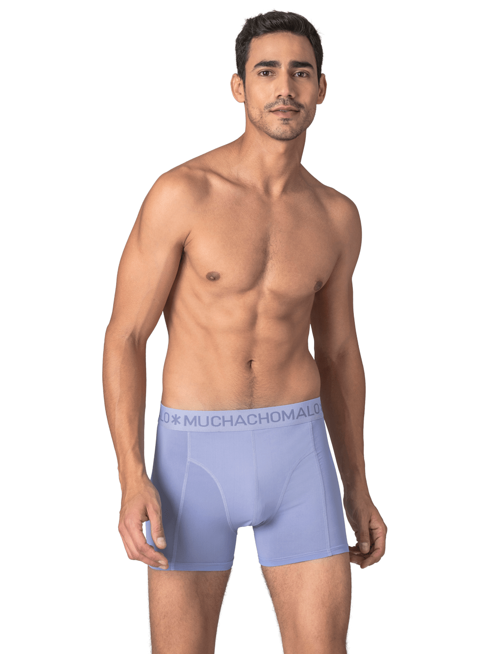 Heren Zwembroek Paars + Gratis Microfiber boxershort