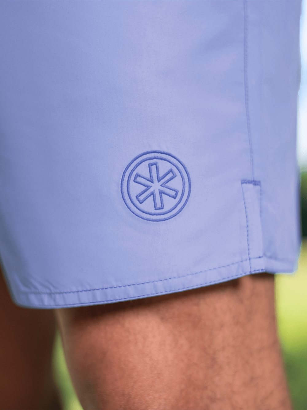 Heren Zwembroek Paars + Gratis Microfiber boxershort