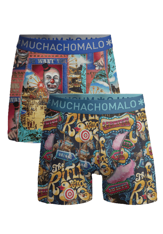 Jongens 2-pack Boxershorts Funfair