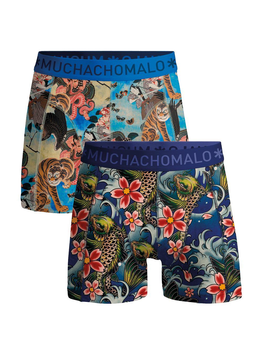 Jongens 2-pack Boxershorts Irezumi