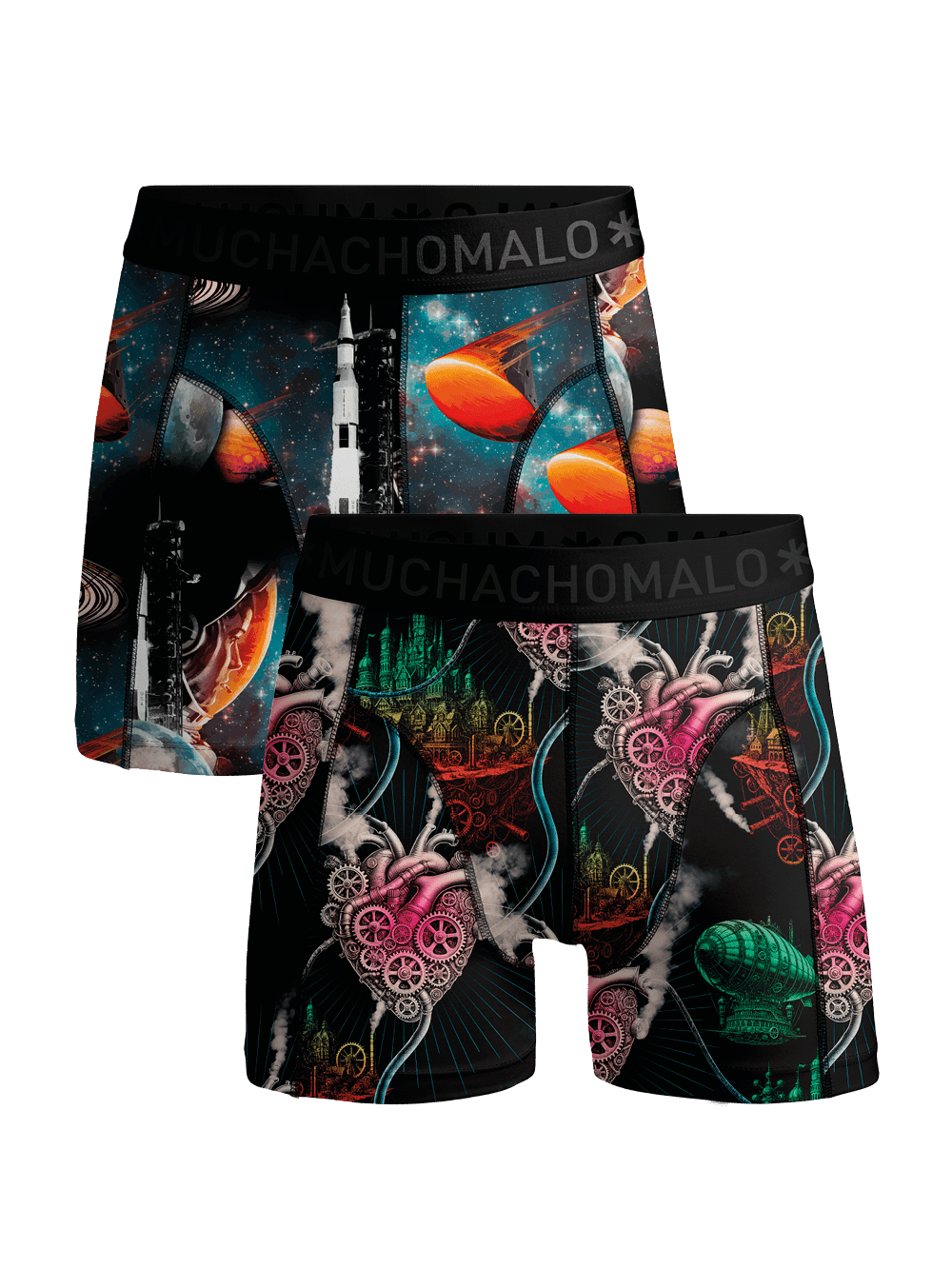 Jongens 2-pack Boxershorts Modern Age