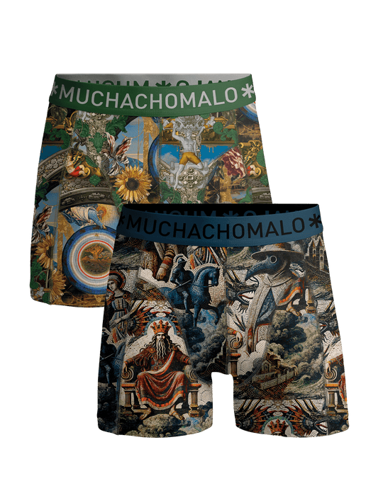 Jongens 2-pack Boxershorts Premodern