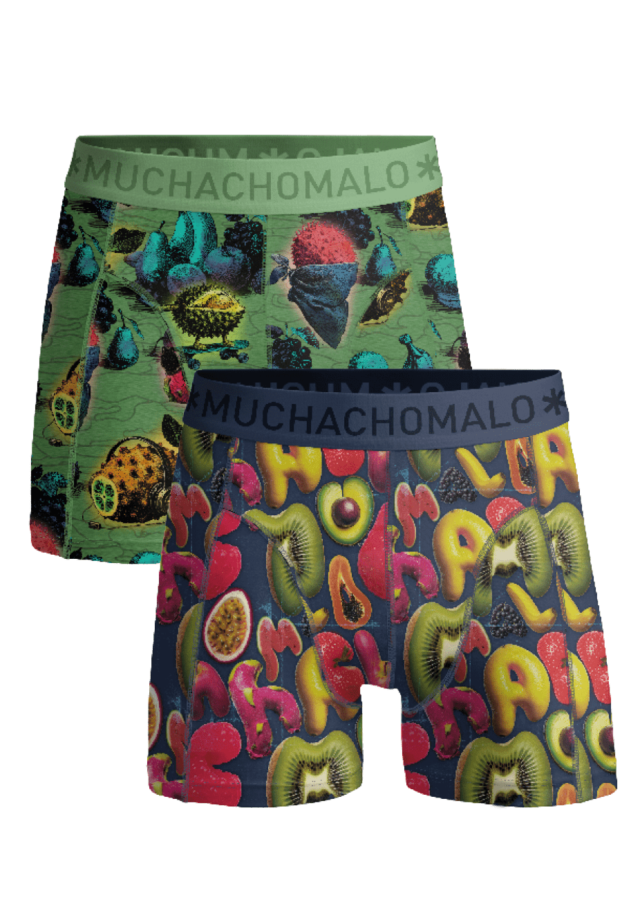 Jongens 2-pack Boxershorts Weird Fruit