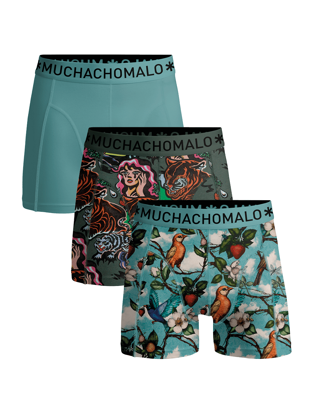 Jongens 3-pack Boxershorts Fruit Origin