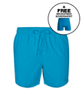 Jongens Zwembroek Blauw + Gratis Microfiber boxershort