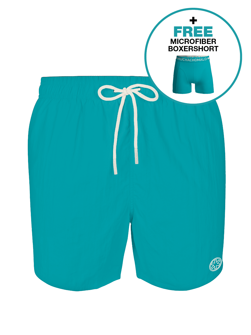 Jongens zwembroek blauw