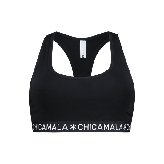 Meisjes 1-pack Racerback Effen