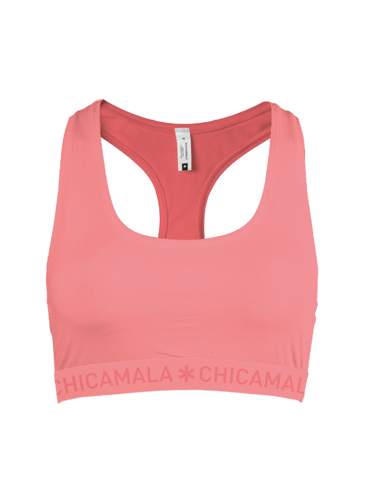 Meisjes 1-pack Racerback Effen