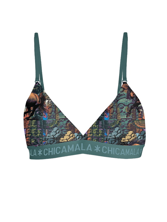 Meisjes 1-pack Triangle top