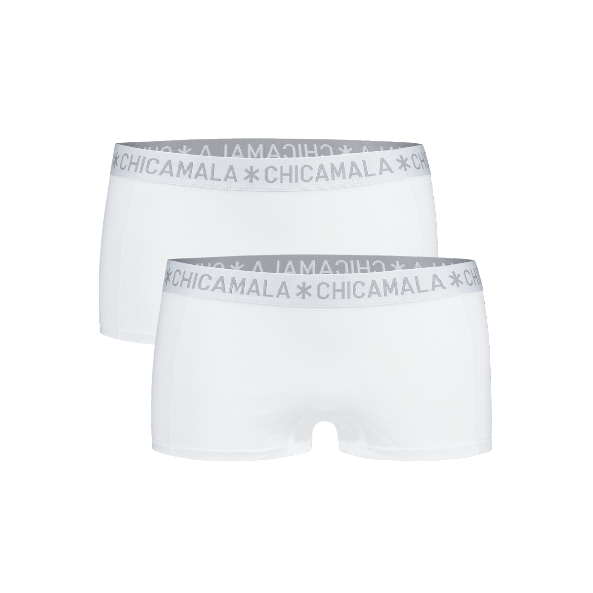 Meisjes 2-pack Boxershorts Effen