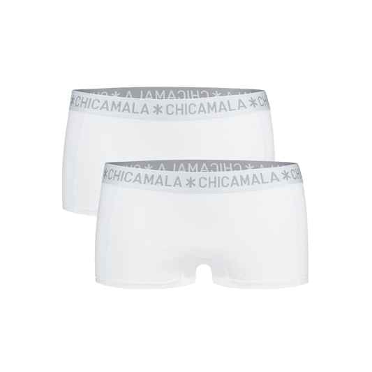 Meisjes 2-pack Boxershorts Effen
