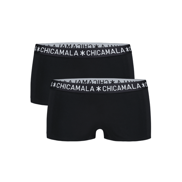 Meisjes 2-pack Boxershorts Effen