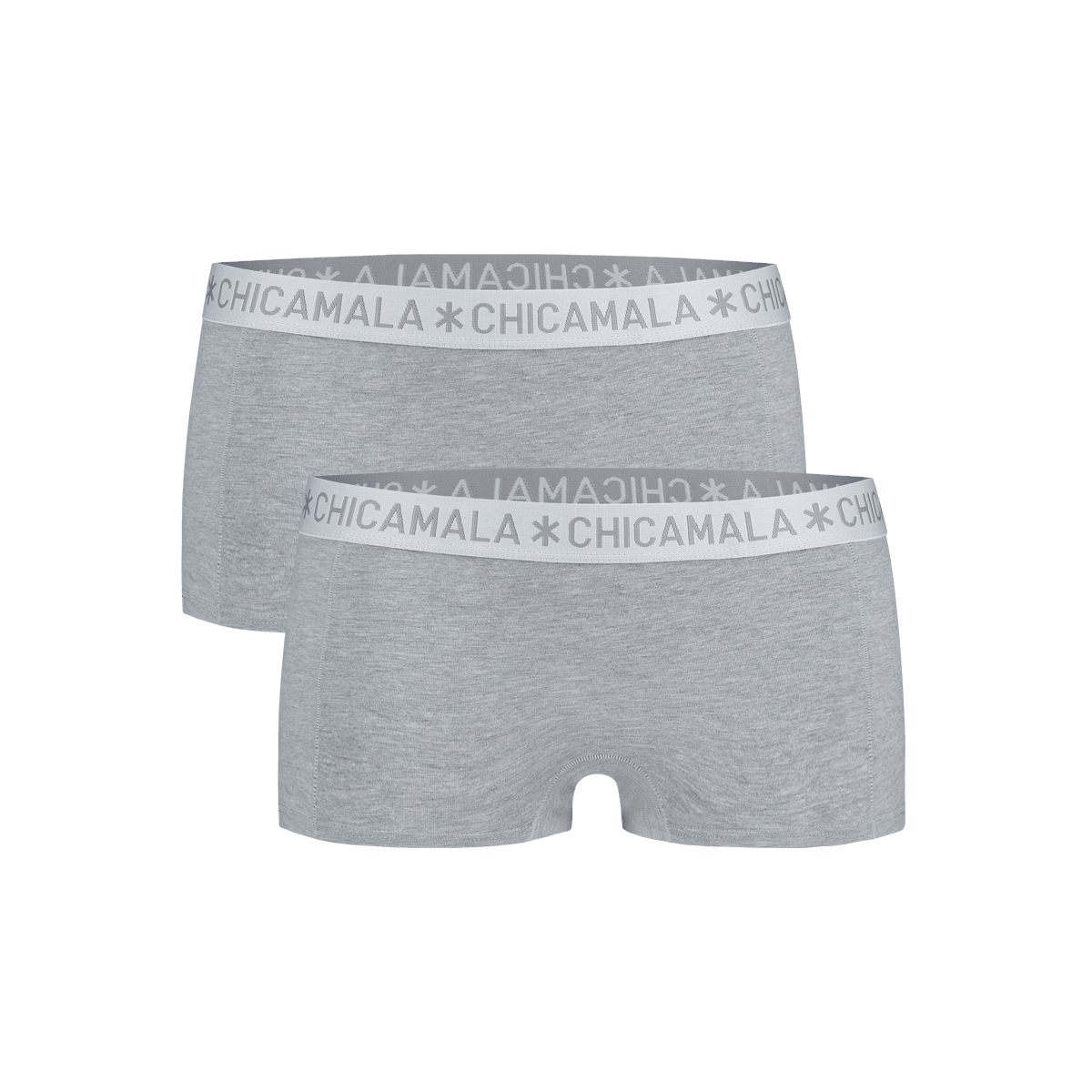 Meisjes 2-pack Boxershorts Effen
