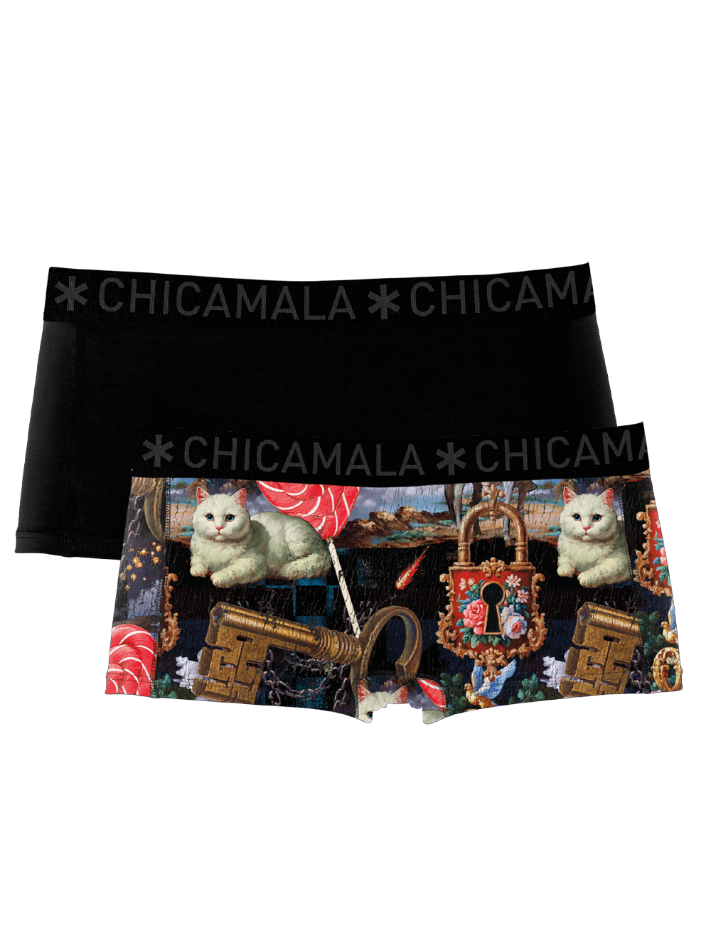 Meisjes 2-pack Boxershorts