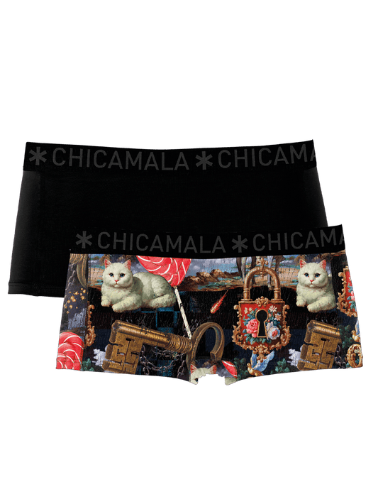 Meisjes 2-pack Boxershorts