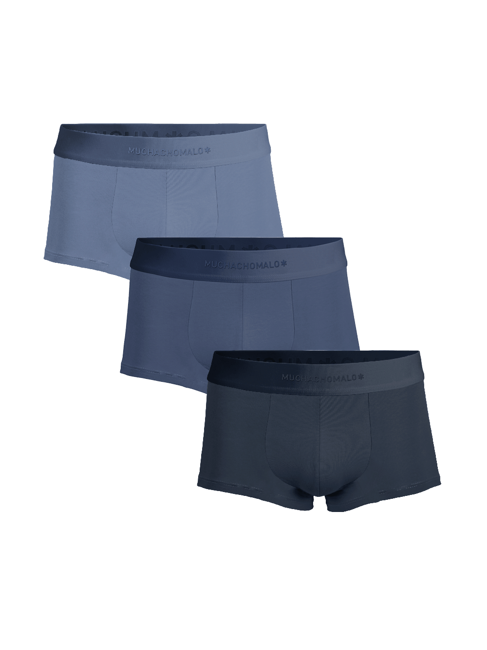 Men 3-Pack Trunk Solid